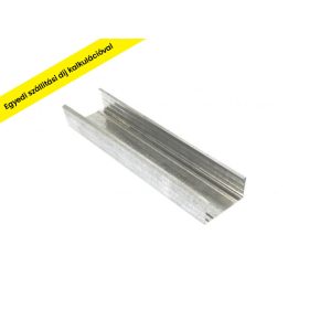 P ECONOMIC UW  75 4 fm / 0,5mm gipszkartonprofil