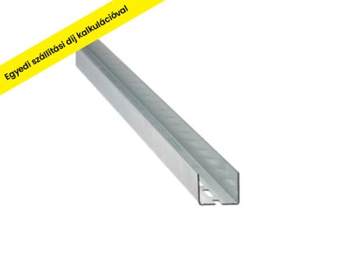 P UA   75 3 fm / 2mm merevítőprofil