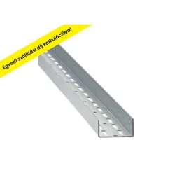 P UA   75 3,5 fm / 2mm merevítőprofil