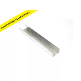 P UW   50 4 fm / 0,6mm gipszkartonprofil