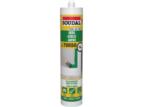 SOUDAL AKRYL EXPRESSZ FEHÉR GYORSKÖTÉSŰ