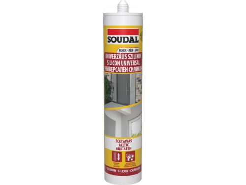 SOUDAL UNIVERZÁLIS SZILIKON- FEHÉR