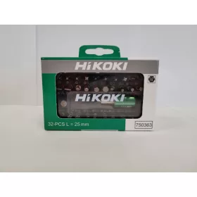 HIKOKI BITKÉSZLET 32DB 1/4" 750363