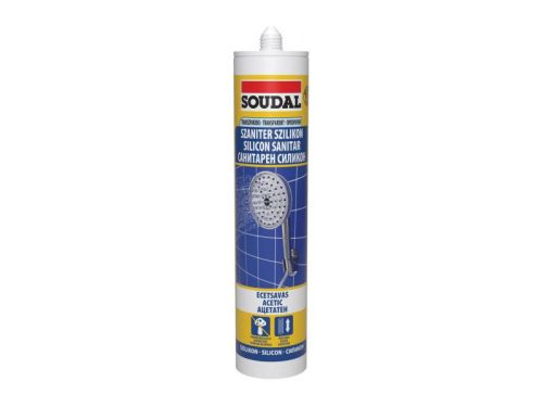 SOUDAL SZANITER SZILIKON TRANSZPARENS 280ML