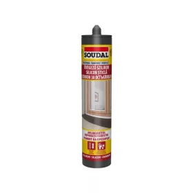SOUDAL ÜVEGEZŐ SZILIKON TRANSP. 280ml