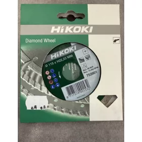 HIKOKI GYÉMÁNTKORONG 115x22,2x7 752801