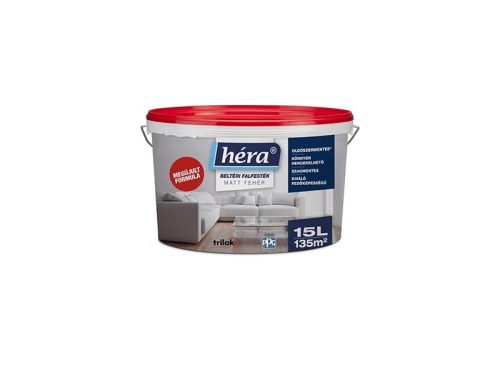 HÉRA BELSŐ FEHÉR 15 L PIROS TETŐS (418610)
