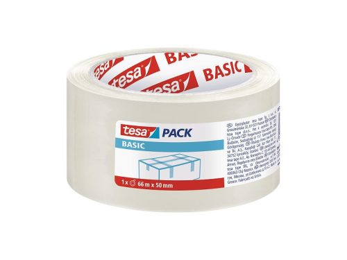 TESA BASIC CSOMAGOLÓSZALAG ÁTLÁTSZÓ 66Mx50MM (585700000000)
