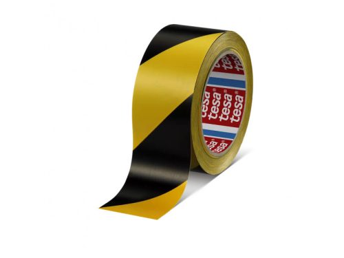 TESA JELÖLŐSZALAG FEKETE/SÁRGA 33Mx50MM (607600009315)