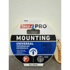   TESA MOUNTING PRO UNIVERSAL RÖGZÍTŐSZALAG 5Mx19MM (66958-00007-00)