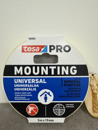 TESA MOUNTING PRO UNIVERSAL RÖGZÍTŐSZALAG 5Mx19MM (66958-00007-00)