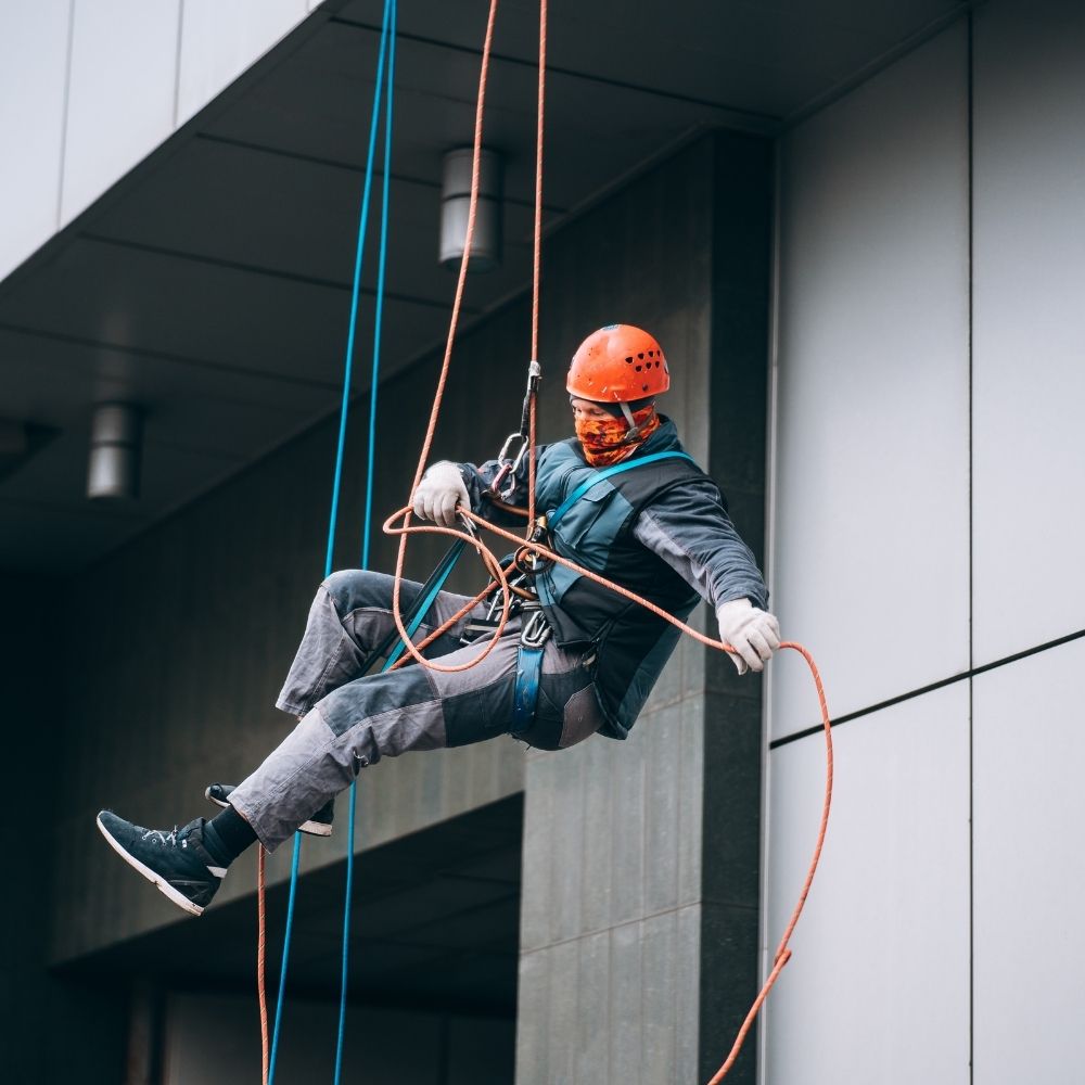 Az ipari alpinisták szerepe az építőiparban